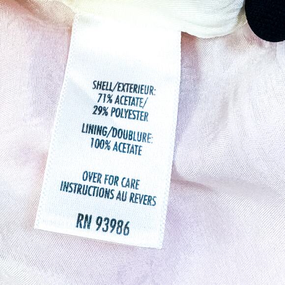 Petite Sophisticate Color Block Sleeveless Blouse 4P - Picture 5 of 8